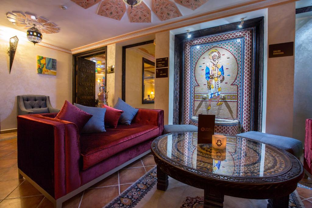 Posezení v ubytování Atlantic Hotel Agadir