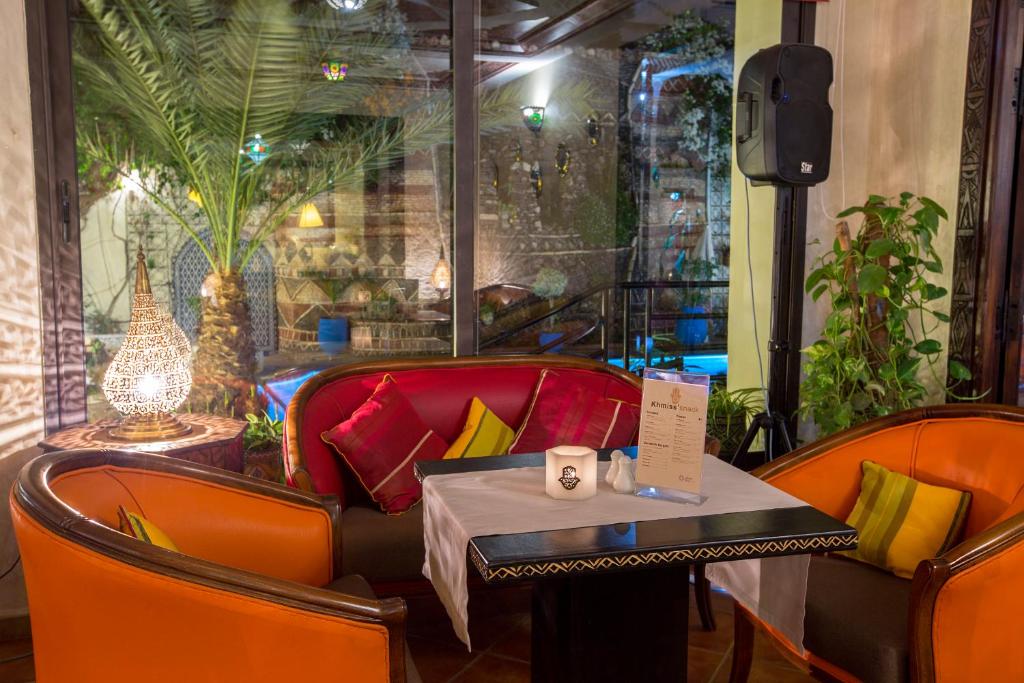 Posezení v ubytování Atlantic Hotel Agadir