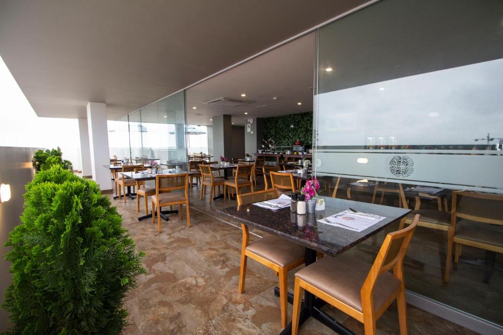 Restaurace v ubytování Tierra Viva Trujillo