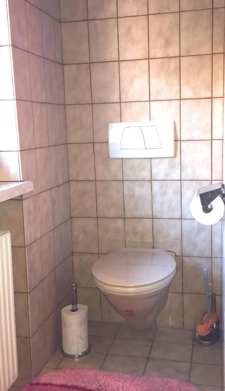 Koupelna v ubytování Ferienwohnung Bechter