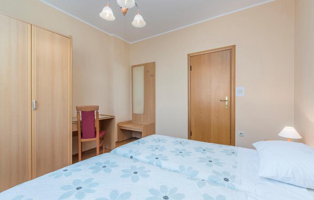 Postel nebo postele na pokoji v ubytování Apartment Complex Silvia