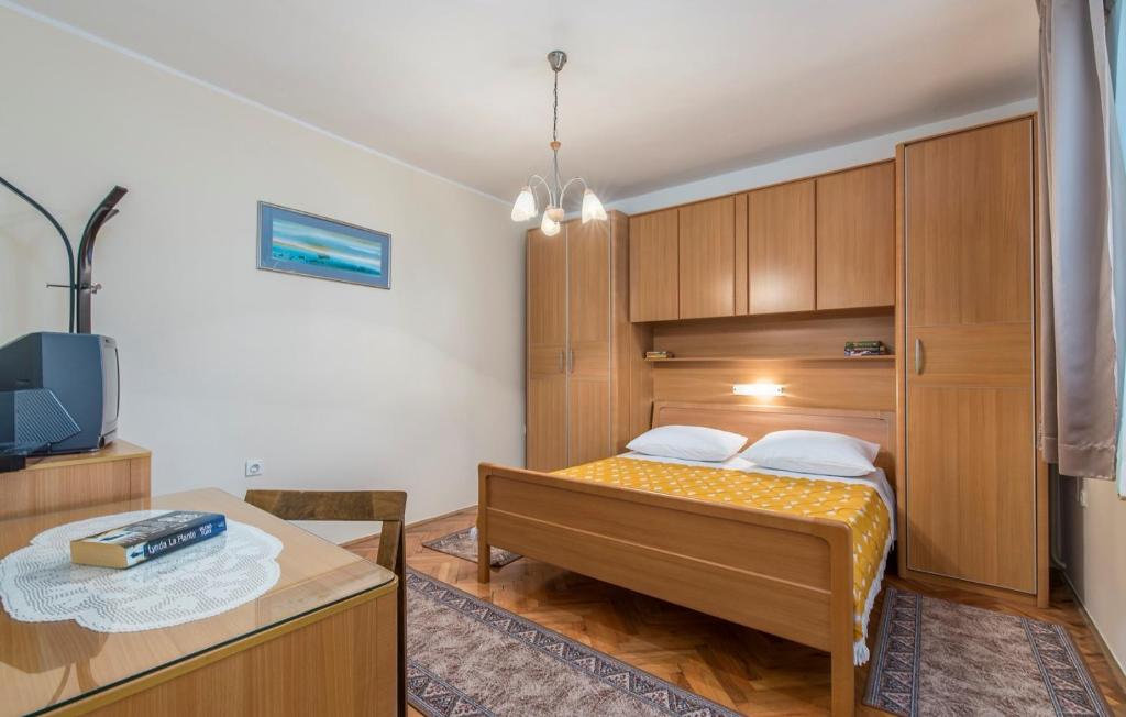 Postel nebo postele na pokoji v ubytování Apartment Complex Silvia