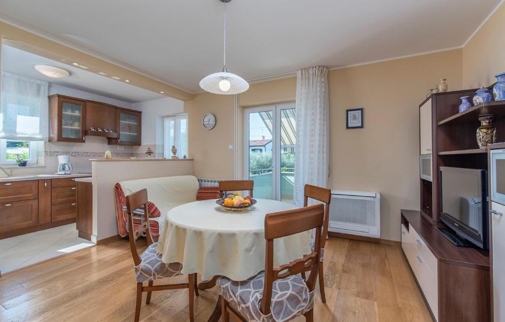 Kuchyň nebo kuchyňský kout v ubytování Apartment Complex Silvia
