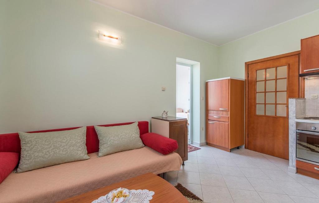 Kuchyň nebo kuchyňský kout v ubytování Apartment Complex Silvia
