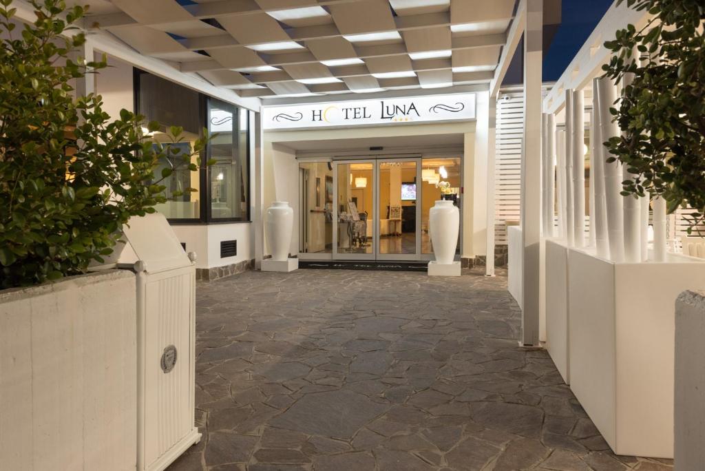 Vstupní hala nebo recepce v ubytování Hotel Luna Lido