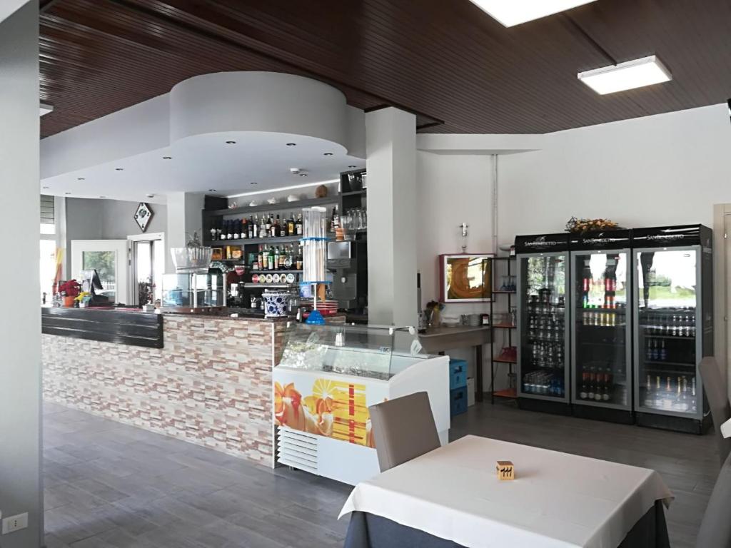 Posezení v ubytování Hotel Calipso