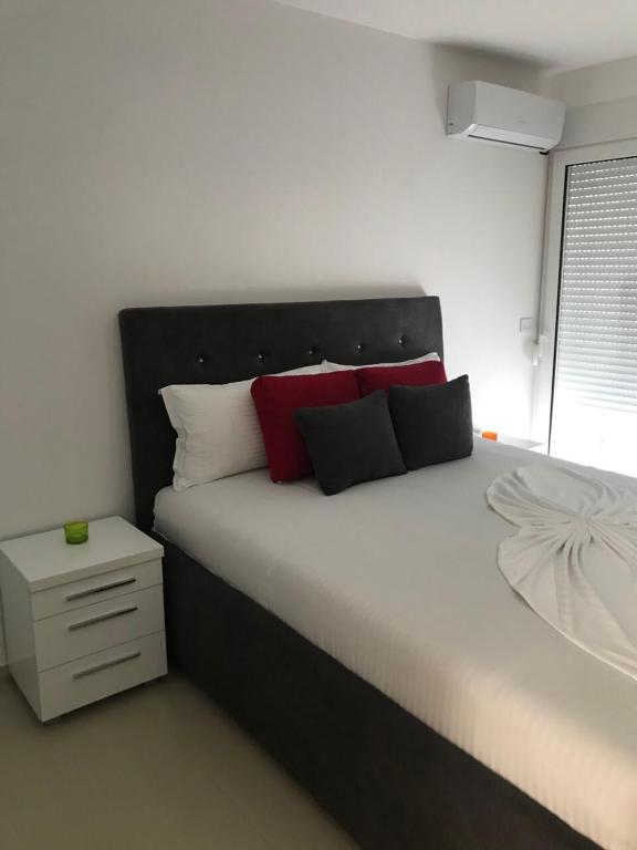 Uma cama ou camas num quarto em Villa la vie