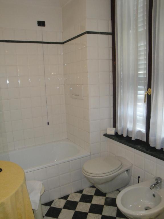 Koupelna v ubytování Hotel Due Mondi