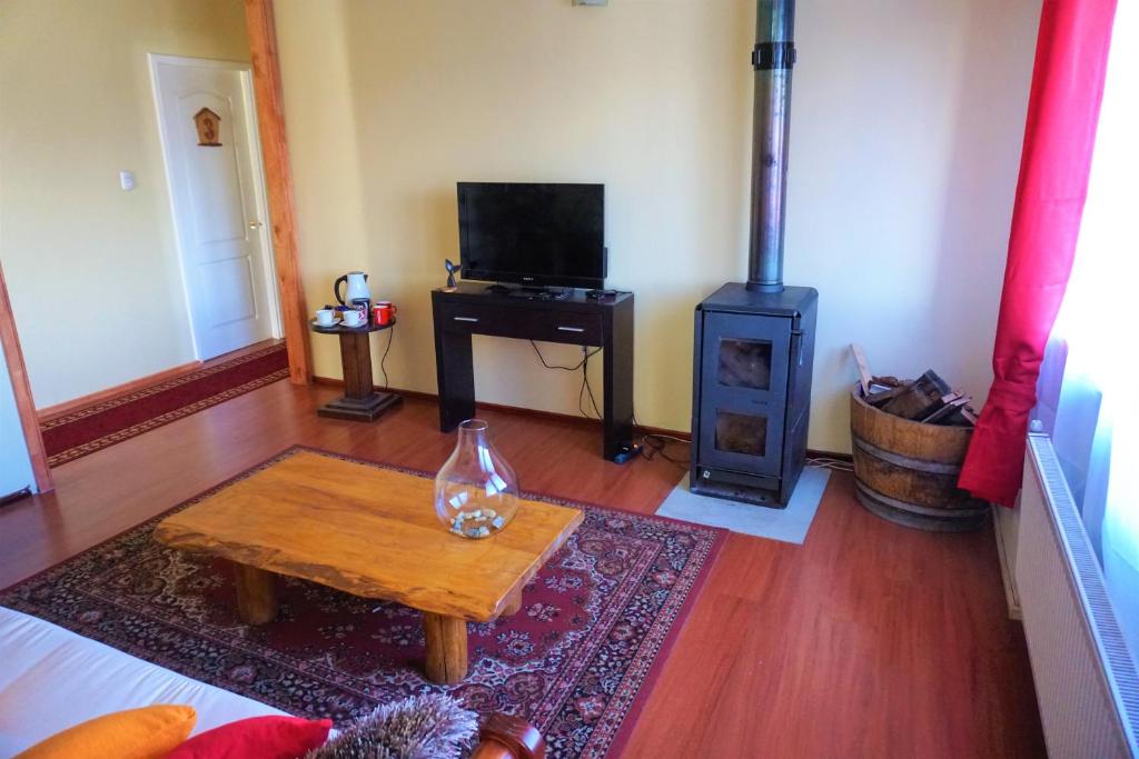 TV o dispositivi per l'intrattenimento presso Hostal Casa Arrayán