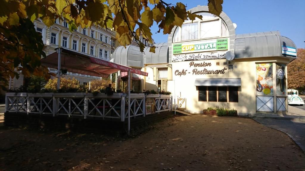 Budova, kde se penzion – hostinec nachází