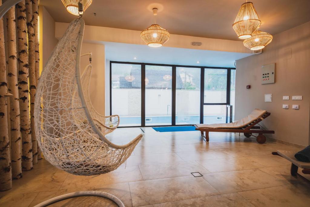 Posezení v ubytování Hotel DADA Termal