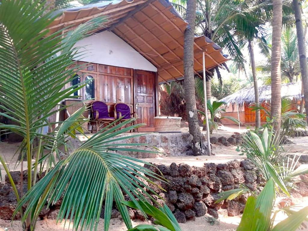 Zahrada ubytování Blue Lagoon Resort Goa
