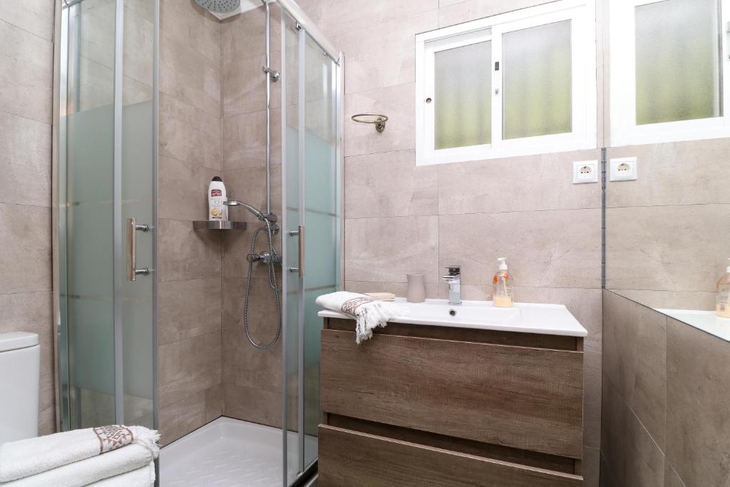 Kúpeľňa v ubytovaní Villa Vita in Elviria