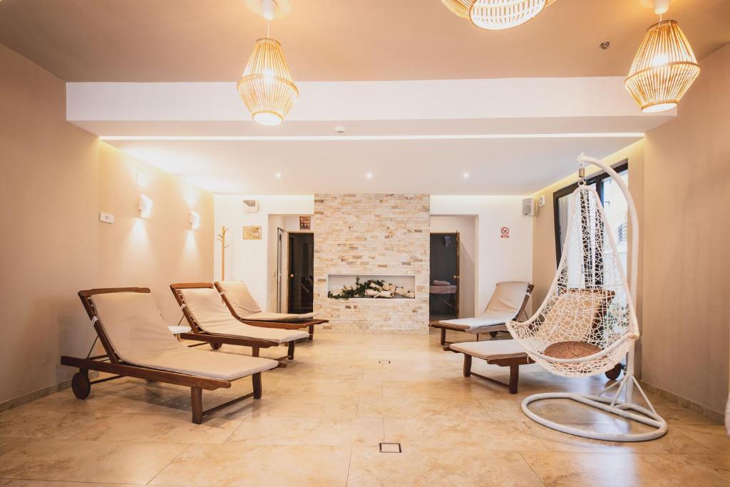 Posezení v ubytování Hotel DADA Termal