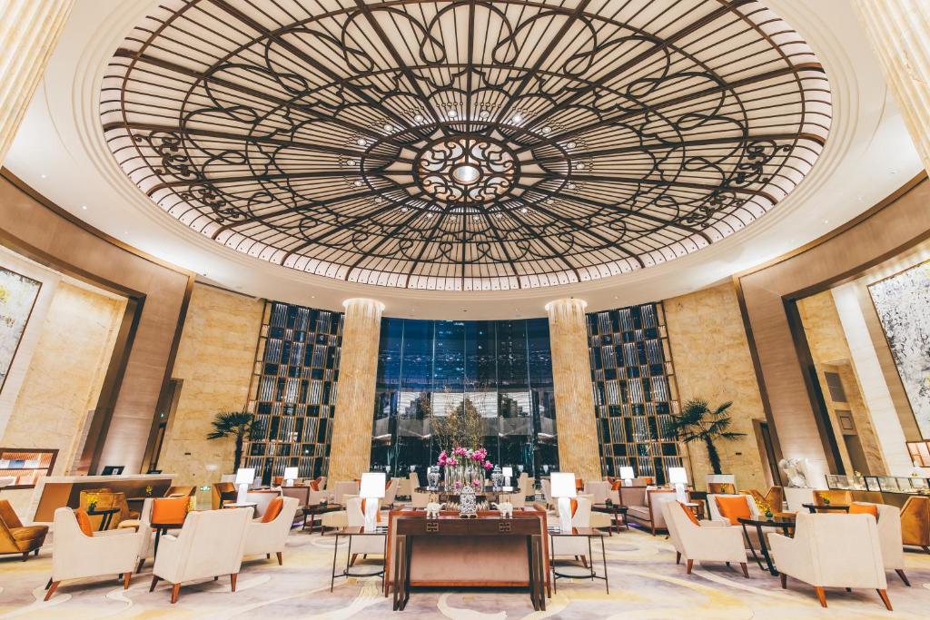 Posezení v ubytování The Langham, Hefei
