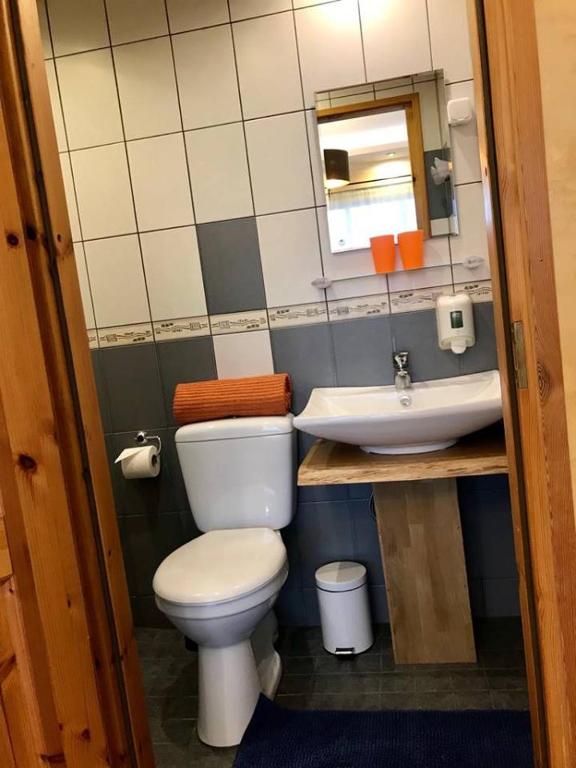 Koupelna v ubytování Veeriku Villa