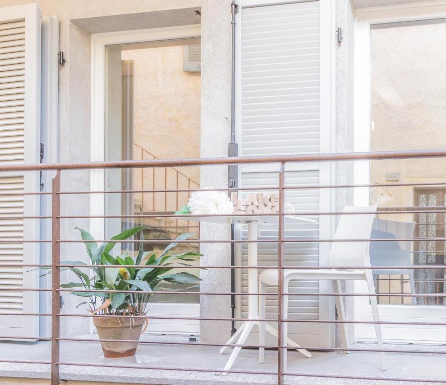 Balkon lub taras w obiekcie Little Nest Flat