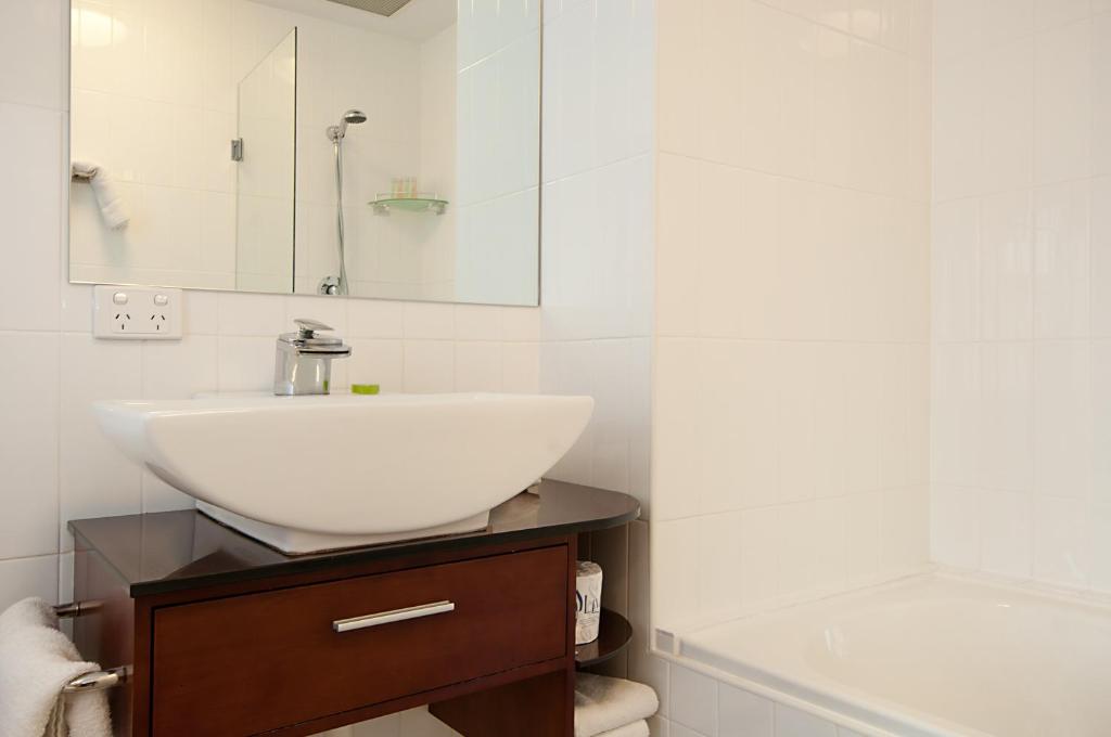 Koupelna v ubytování Adabco Boutique Hotel Adelaide