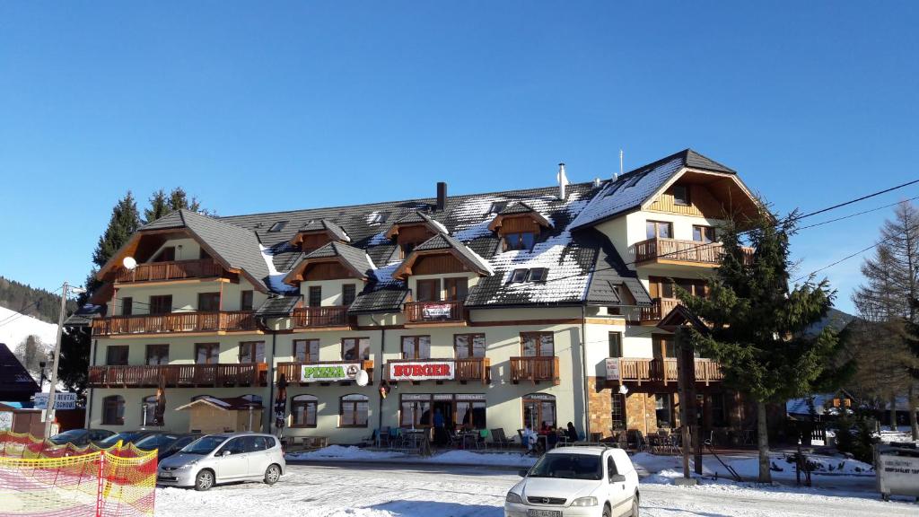 Budova, kde se apartmán nachází