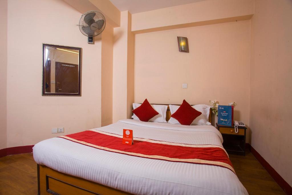 Postel nebo postele na pokoji v ubytování Hotel Premium