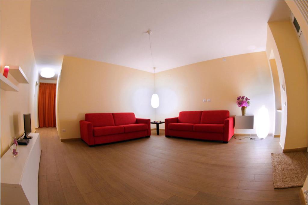 Posezení v ubytování Casa Natalì