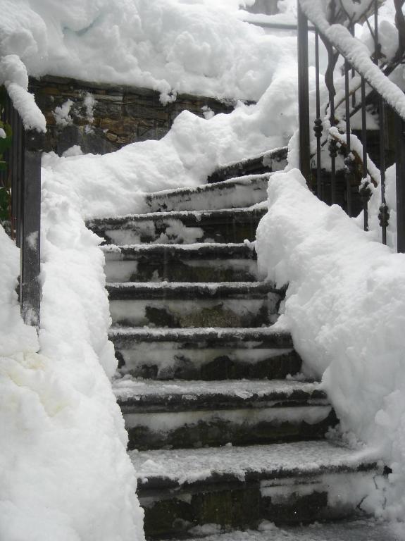 Albergo Dei Pescatori durante l'inverno