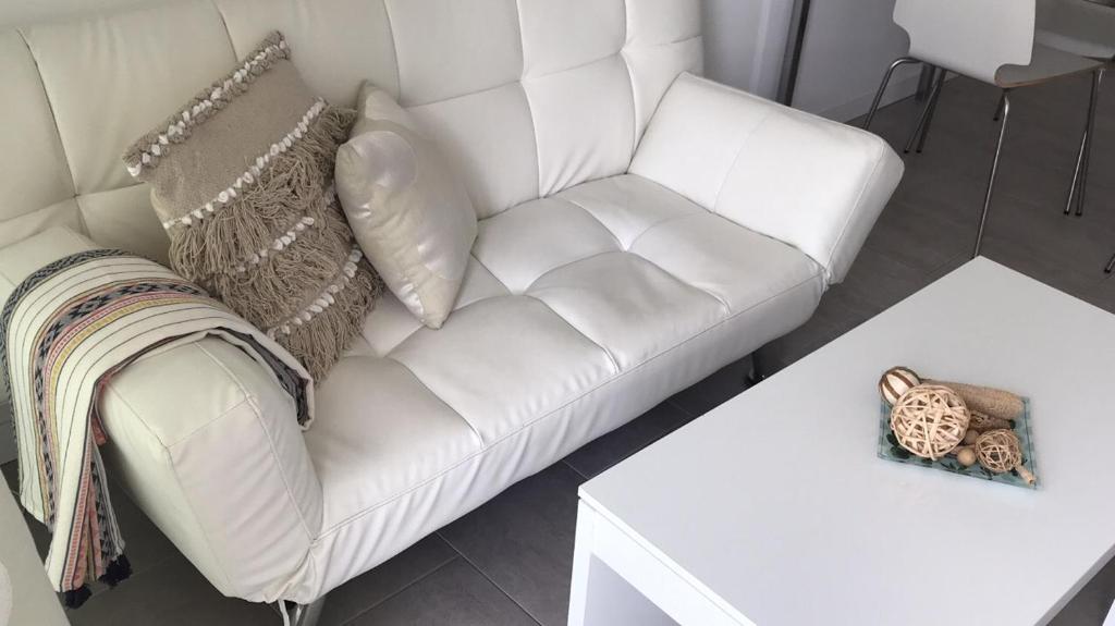 Posezení v ubytování Apartamento Bristol Beach