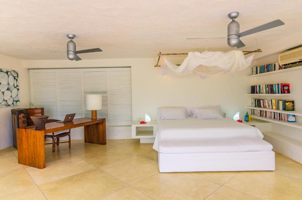 Posezení v ubytování Villa Los Cocos Baru
