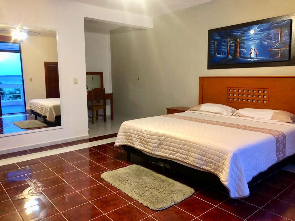 Casita Maya Bacalar - Habitación Doble O Twin Con Vistas Al Lago