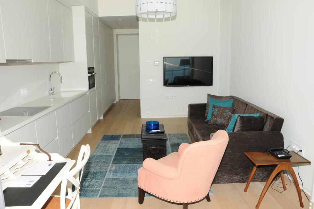 Ataköy Marina Park Hotel Residence - Family Apartment One Bedroom With Sea View