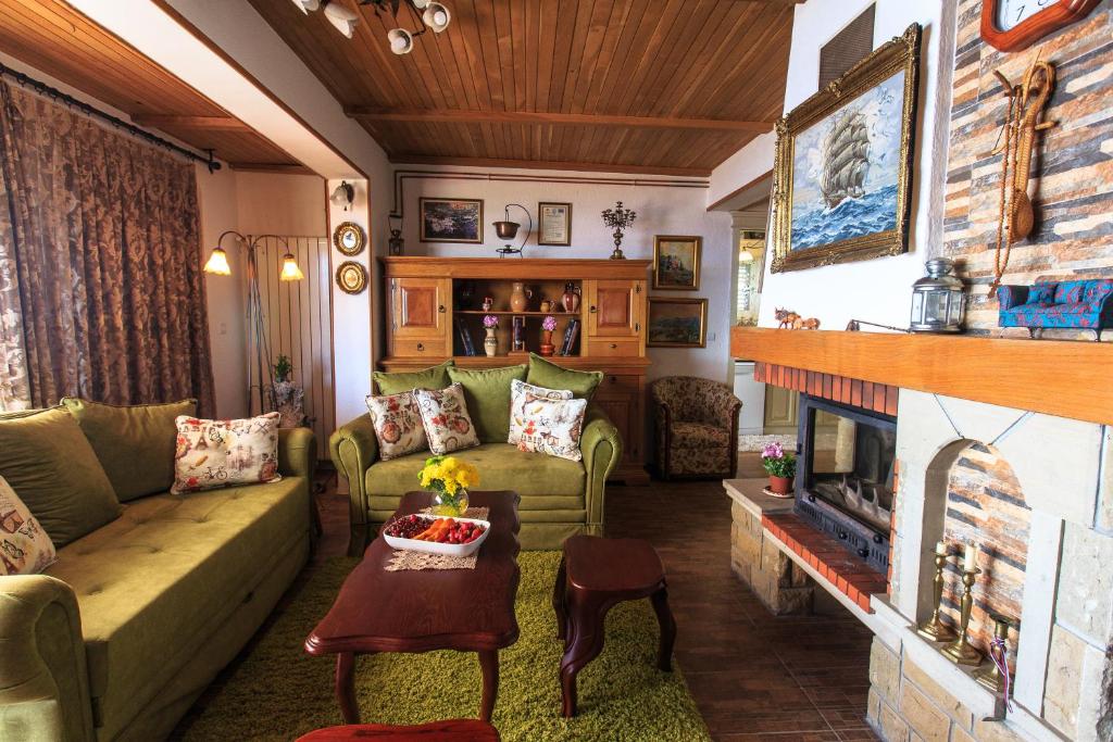 Posezení v ubytování Zen Luxury Villa