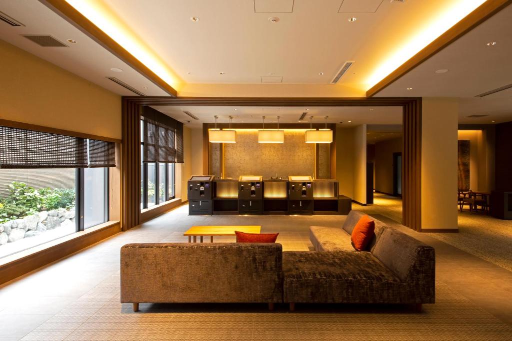 Posezení v ubytování Hotel Keihan Kyoto Hachijoguchi