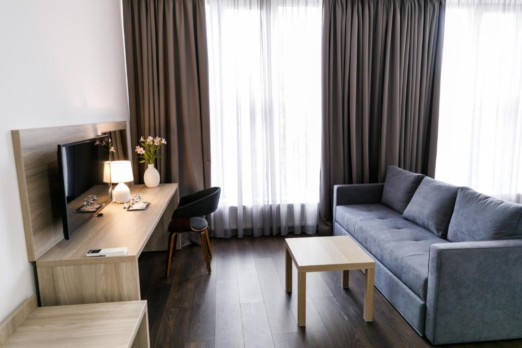 Posezení v ubytování Hotel Antonio