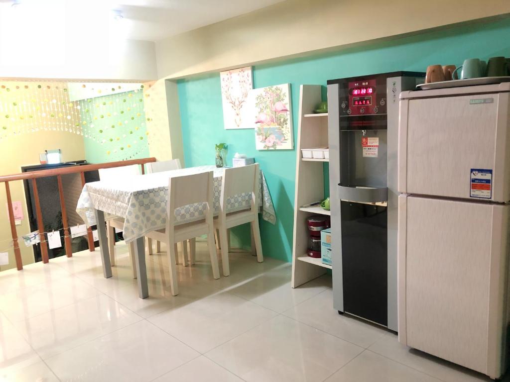 Kuchyň nebo kuchyňský kout v ubytování Qin's House II