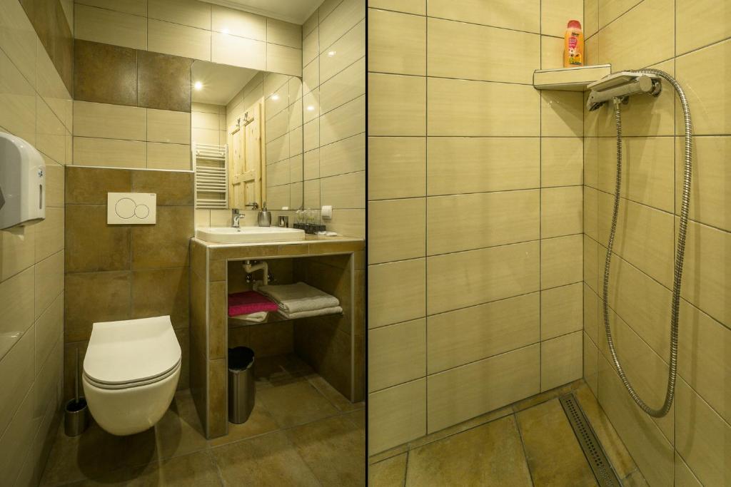 Koupelna v ubytování Aparthotel Pr' Jakapč'