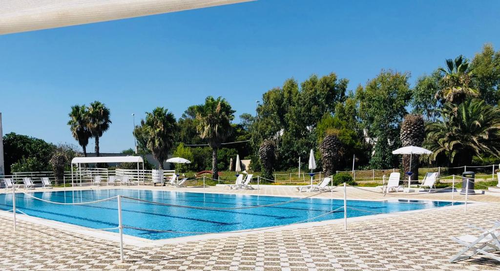 Bazén v ubytování AH Premium Ugento Isola di Pazze nebo v jeho okolí