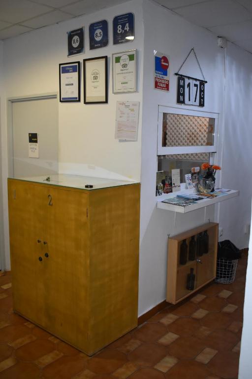 Una cocina o zona de cocina en Pension Castil