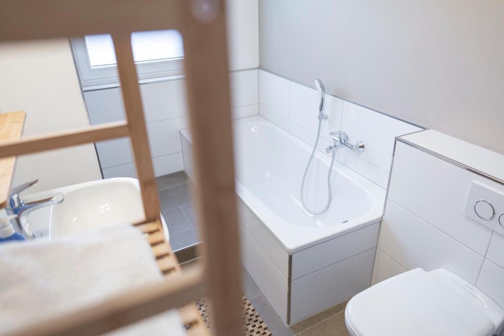 Koupelna v ubytování Ferienwohnung Stern