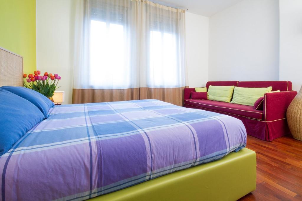 Postel nebo postele na pokoji v ubytování Casa Stucky