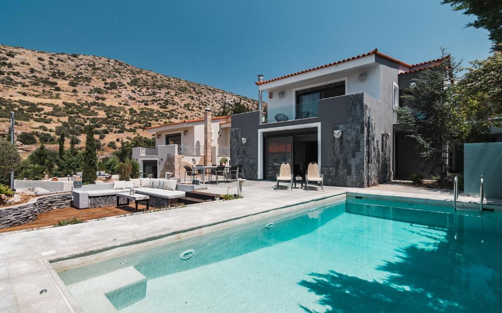 Bazén v ubytování Adam & Eve Villas nebo v jeho okolí