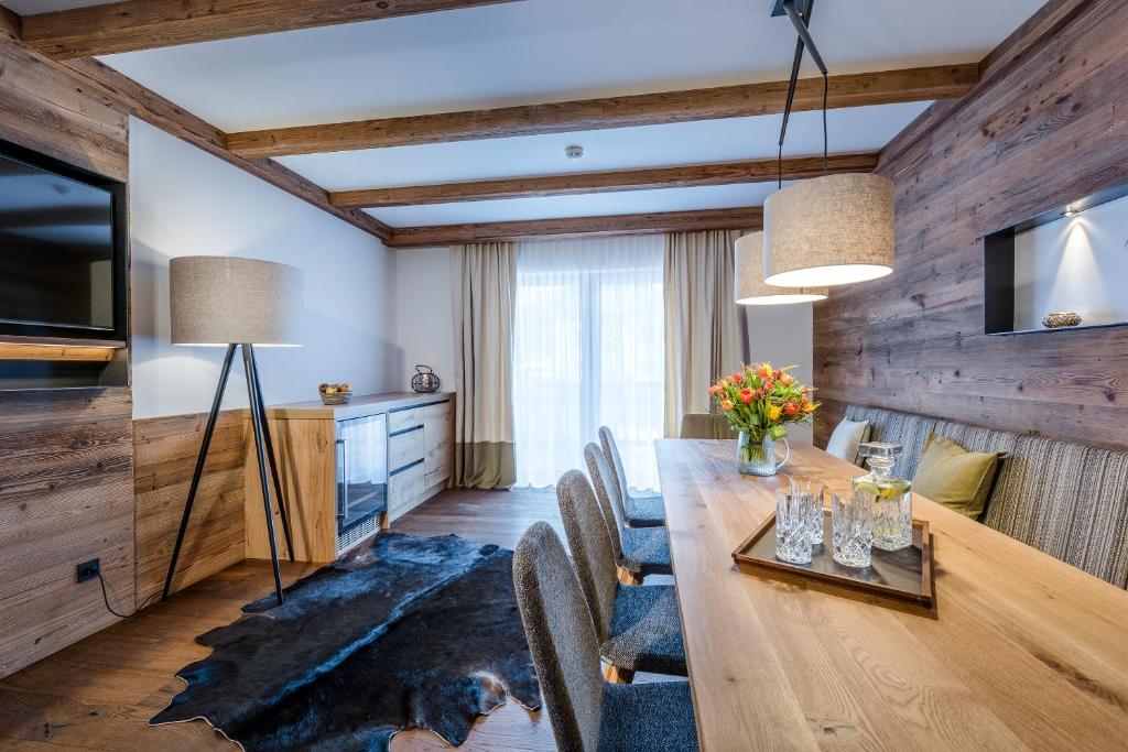 Posezení v ubytování Kaiserlodge