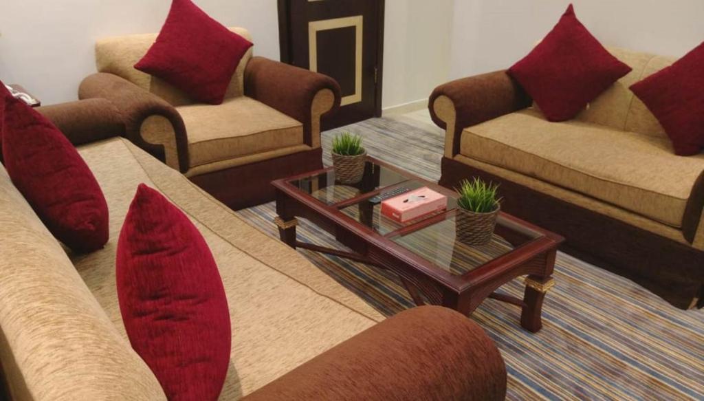 Posezení v ubytování Al Adl Jewel Hotel