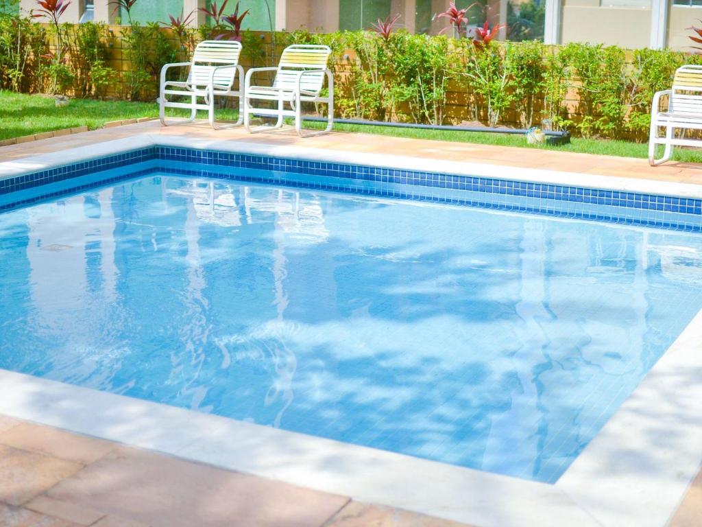  Apartamento a 150 metros da praia com piscina climatizada e sauna