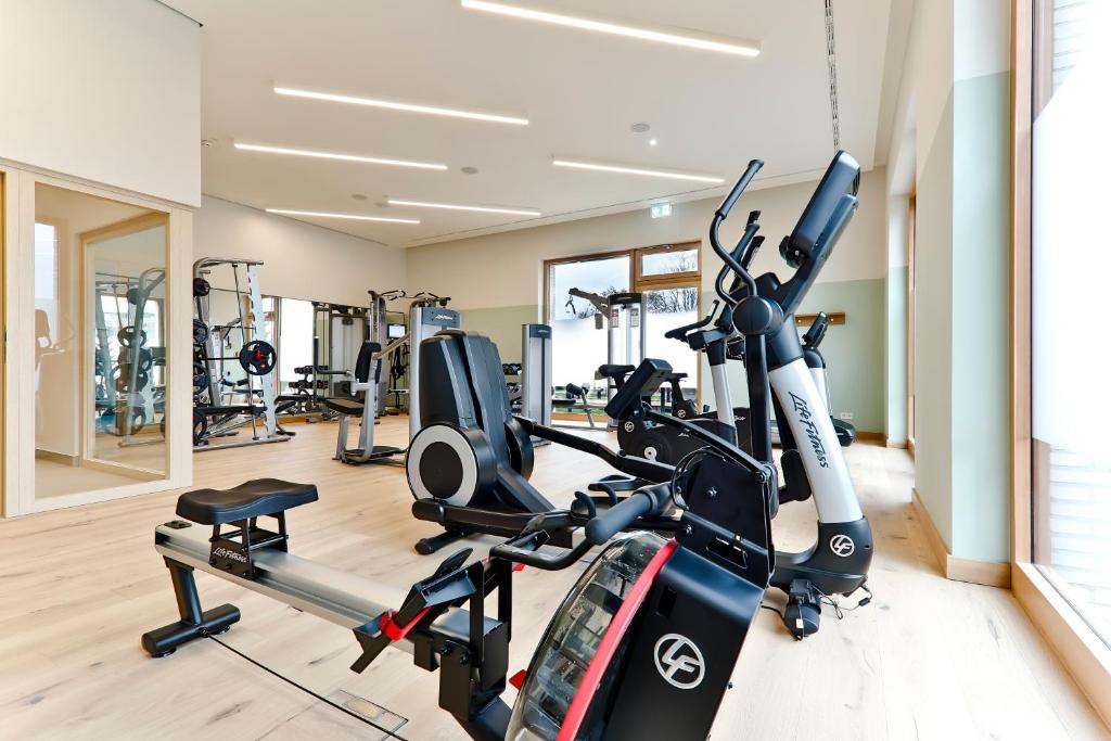 Fitness centrum a/nebo fitness zařízení v ubytování Upstalsboom Wyk auf Föhr