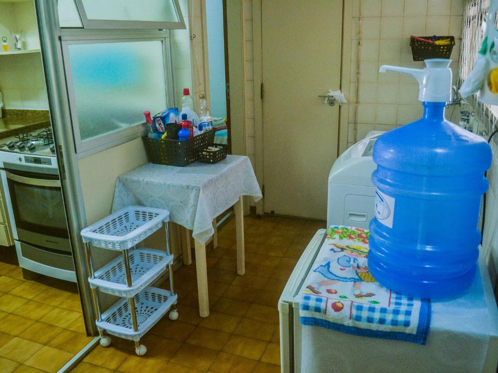  Apartamento a 150 metros da praia com piscina climatizada e sauna