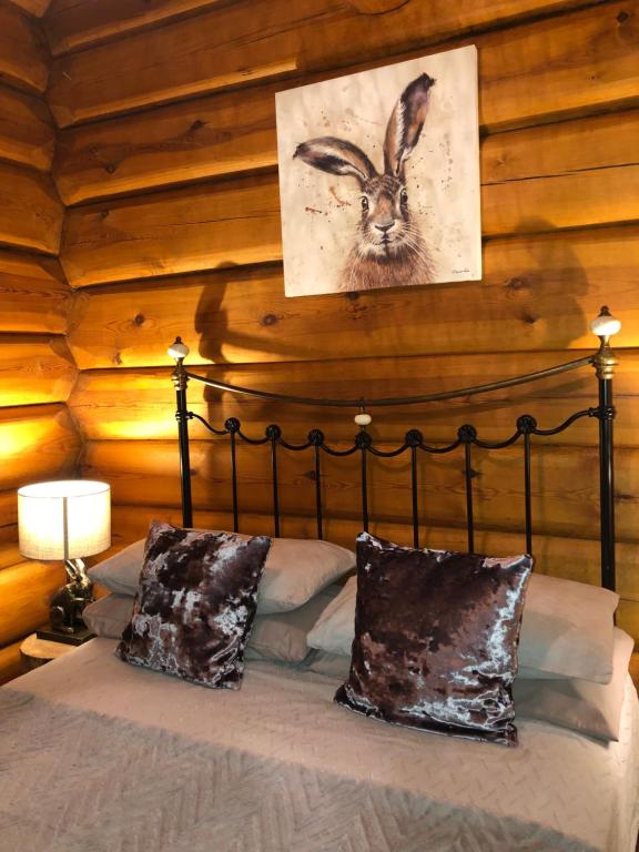 Log home village - Cottage Avec Vue Sur Le Jardin