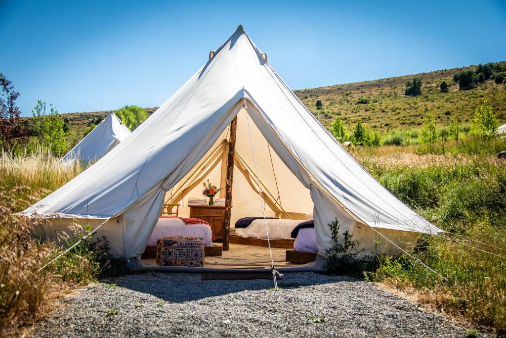 Příroda nedaleko luxury tent