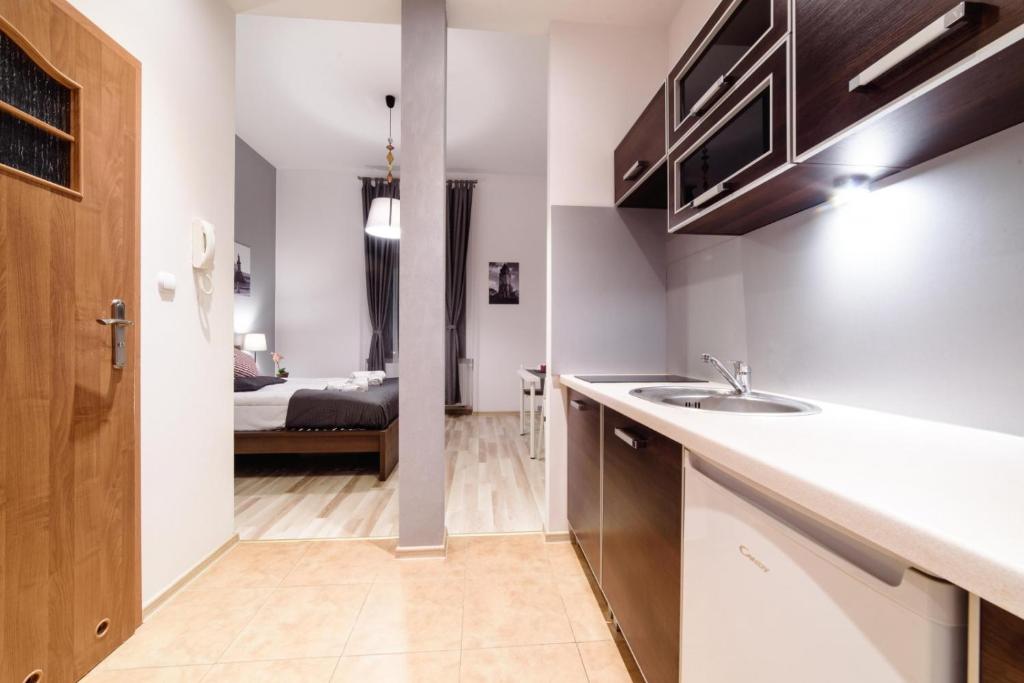 Cracow Rent Apartments - spacious apartments for 2-7 people in quiet area - Kolberga Street nr 3 - 10 min to Main Square by foot - Deluxe Apartment - Ul. Szlak 4