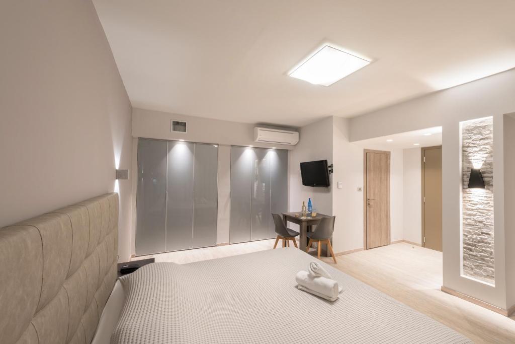 Postel nebo postele na pokoji v ubytování Castello Hotel