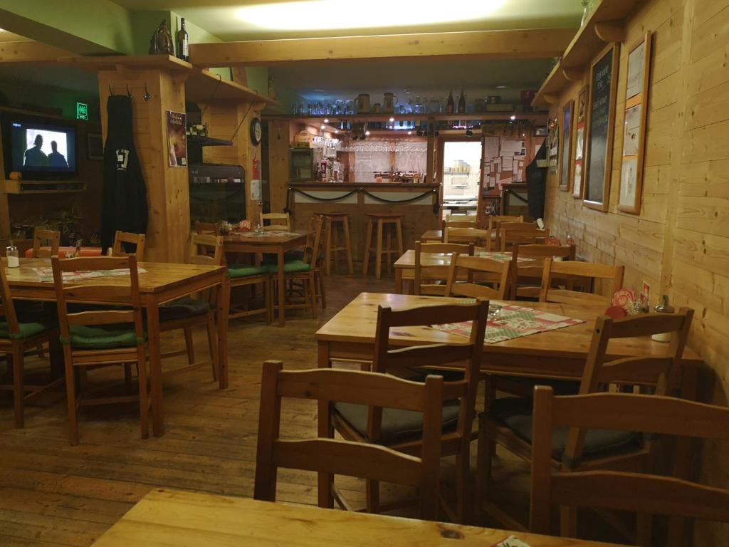 Restaurace v ubytování Horský apartmán 212 - Cihlářka